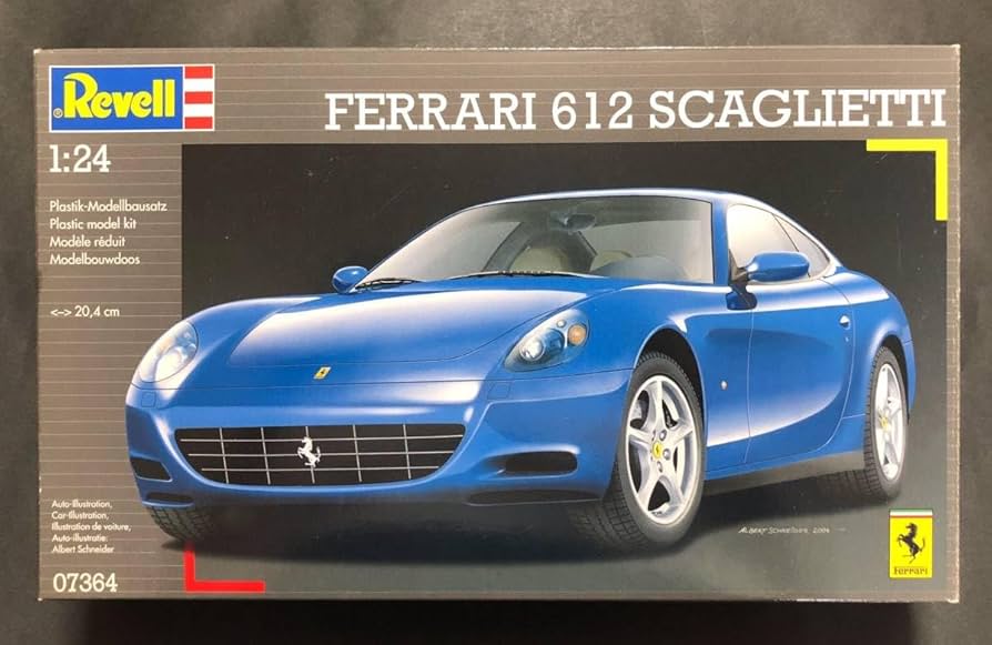 Amazon.co.jp: 絶版模型堂 レベル 124 フェラーリ612
